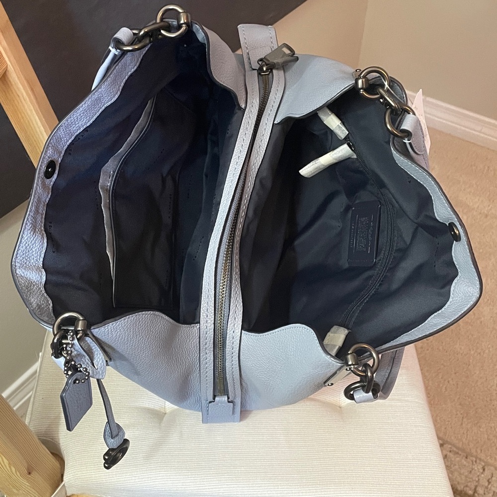 Coach Dalton Bag 31 in Mist/Gunmetal NWT - Picture 13 of 17